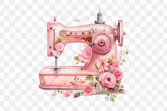 Sewing Watercolor Sublimation Clipart Product Image 2