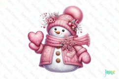 Snowman Joyfully Christmas Sublimation Product Image 1
