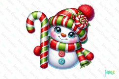 Snowman Joyfully Christmas Sublimation Product Image 1