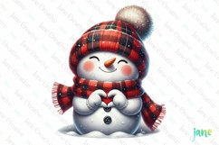 Snowman Joyfully Christmas Sublimation Product Image 1