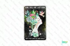 Some Girls Are Just Born With the Plant in Their Souls Card Product Image 1