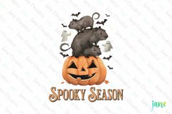 Halloween Capybara Sublimation Clipart Product Image 1
