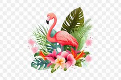 Tropical Bird Watercolor Sublimation Clipart Product Image 4