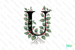 Uva-ursi Letter U Clipart Product Image 1