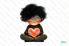 Valentine Boys Sublimation Clipart Product Image 1