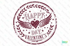 Valentine Post Stamps Sublimation Product Image 1