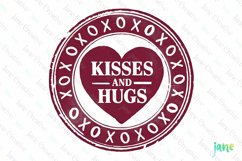 Valentine Post Stamps Sublimation Product Image 1