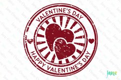 Valentine Post Stamps Sublimation Product Image 1