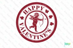 Valentine Post Stamps Sublimation Product Image 1