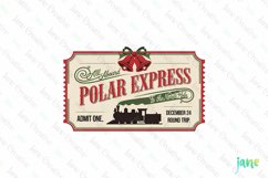 Vintage Christmas Label Sublimation Product Image 1