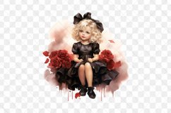 Vintage Royal Blonde Girl In Black Sublimation Bundle Product Image 4