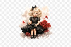 Vintage Royal Blonde Girl In Black Sublimation Bundle Product Image 5