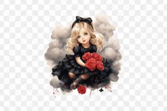 Vintage Royal Blonde Girl In Black Sublimation Bundle Product Image 6