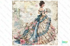 Vintage Rustic Shabby Chic Sublimation Clipart Product Image 1