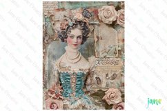 Vintage Rustic Shabby Chic Sublimation Clipart Product Image 1