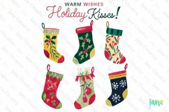 Warm Wishes Holiday Kisses Sublimation Product Image 1