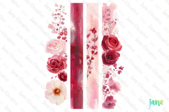 Wildflowers Brushstroke Clipart Product Image 1