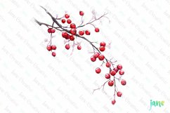 Winter Christmas Sublimation Clipart Product Image 1