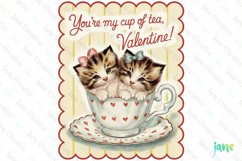 You&#039;re My Cup Of Tea, Valentine Illustration Card Product Image 1