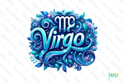 Virgo Zodiac Bundle Clipart Sublimation Product Image 1