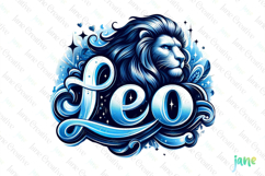 Leo Zodiac Bundle Clipart Sublimation Product Image 1