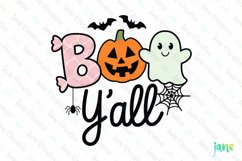 Retro Pastel Halloween Clipart Product Image 1