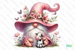 Gnomes And Cow Clipart Product Image 1