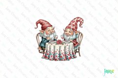 Valentine Gnome Couple Sublimation Product Image 1