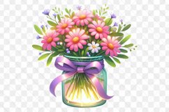 Valentines Jar Sublimation Clipart Product Image 3