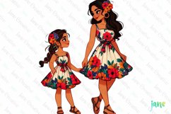 Latina Mom Sublimation Clipart Product Image 1