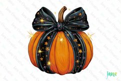 Fall Halloween Pumpkins Sublimation Clipart Product Image 1
