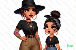 Latina Mom Sublimation Clipart Product Image 1