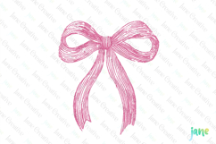 Coquette Coastal Summer Bow Clipart Product Image 1