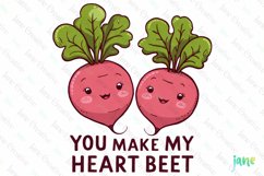 Funny Vegetables And Fruits Clipart Product Image 1