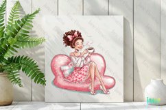 Coquette Valentine Bundle Clipart Product Image 2