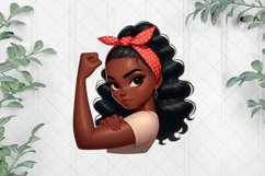 Strong African Girls With Polkadots Headband Product Image 1