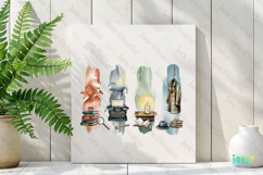 Book Lovers Brushstroke Clipart Product Image 3