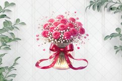 Valentines Jar Sublimation Clipart Product Image 1