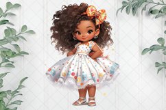 Cute Toddler Girl Sublimation Clipart Product Image 1