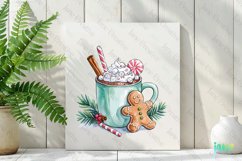 Christmas Hot Chocolate Mug Clipart Product Image 3
