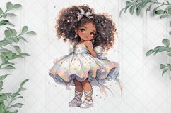 Cute Toddler Girl Sublimation Clipart Product Image 1