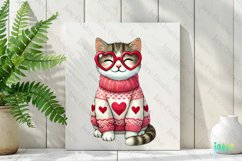 Valentine Cat PNG Clipart Product Image 2