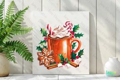 Christmas Hot Chocolate Mug Clipart Product Image 3