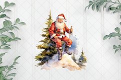 Funny Santa Claus Sublimation Clipart Product Image 1