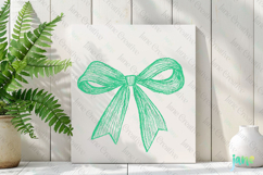 Coquette Coastal Summer Bow Clipart Product Image 2