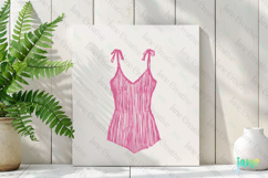 Coquette Coastal Jumpsuit Clipart Product Image 2