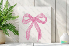 Coquette Coastal Summer Bow Clipart Product Image 2