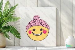 Retro Smile Face Valentine's PNG Product Image 3