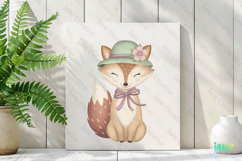 Rustic Vintage Farmhouse Spring Charm Clipart Product Image 2