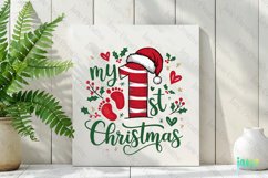 1st Christmas Sublimation Clipart Product Image 2